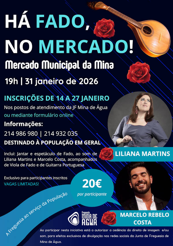 "Há Fado, no Mercado" - Mercado Municipal da Mina