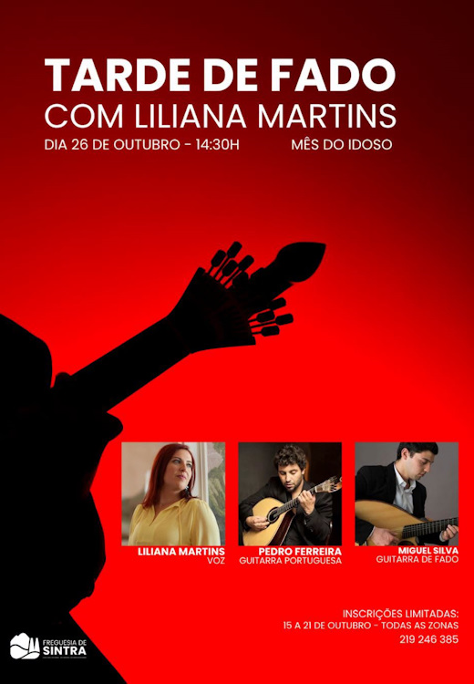 Tarde de Fado - Mês do Idoso Tarde de Fado - Mês do Idoso