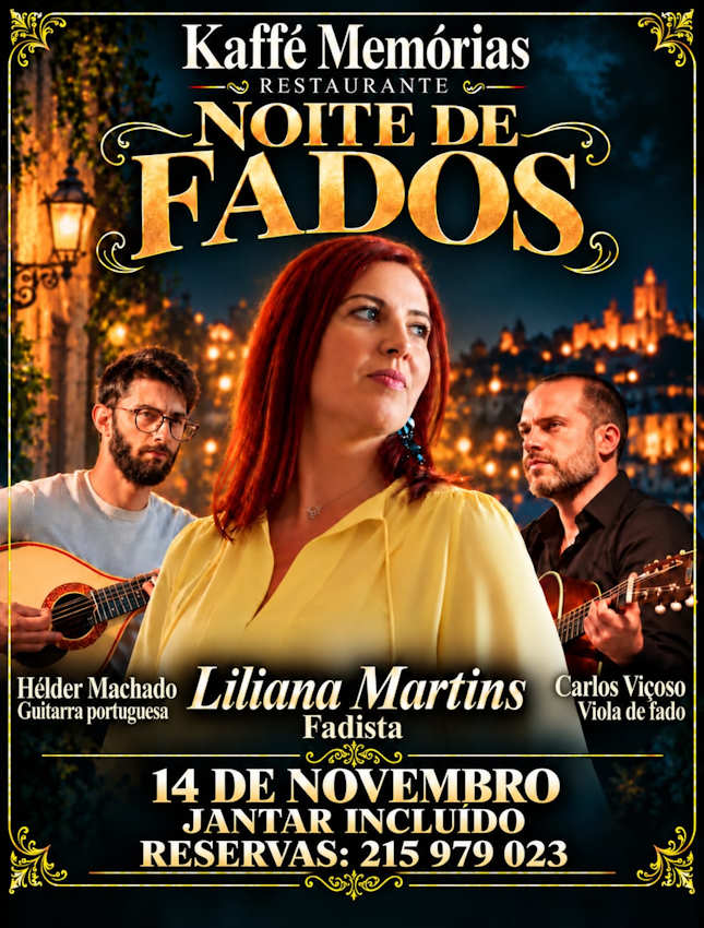 Noite de Fados - Kaffé Memórias