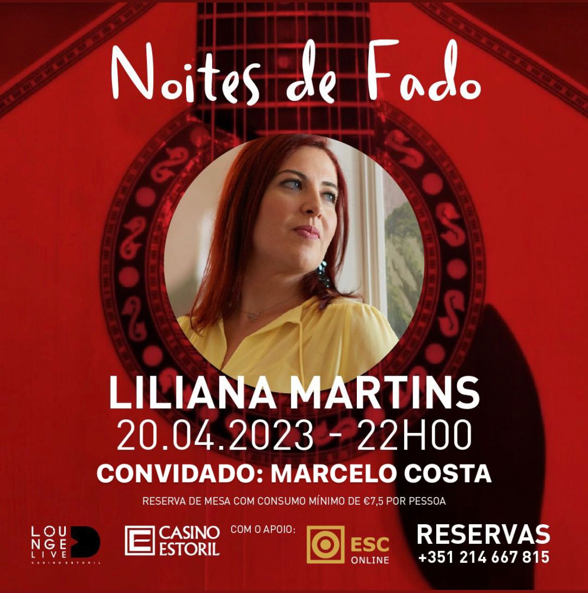 Noite de Fado no Lounge D (Casino do Estoril) Noite de Fado no Lounge D (Casino do Estoril)