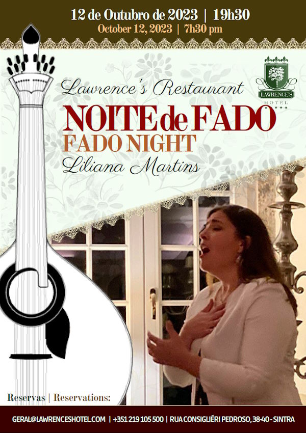 Jantar C'o Fado - Lawrence's Hotel Jantar C'o Fado - Lawrence's Hotel